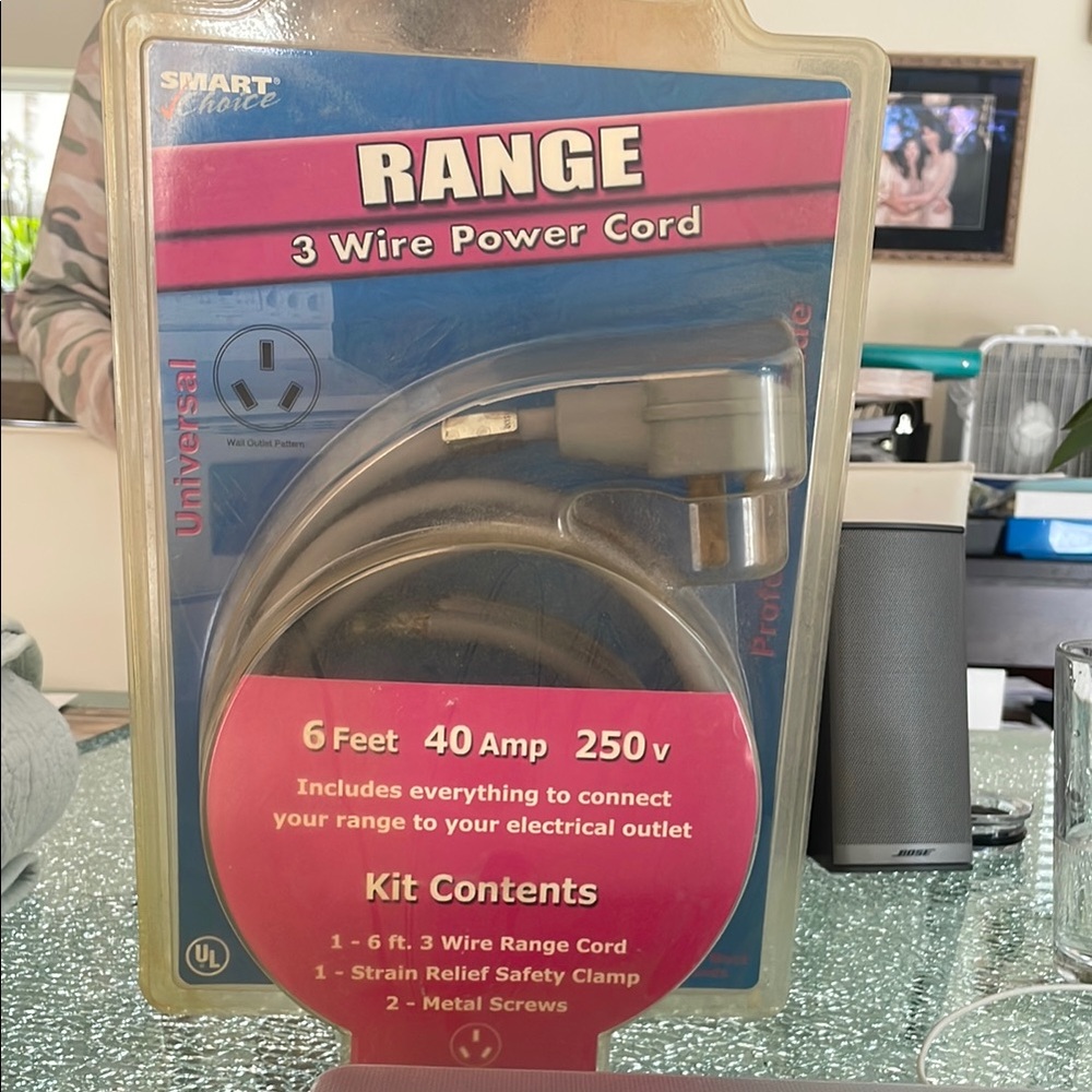 Range Power Cord - Gray